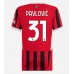 AC Milan Strahinja Pavlovic #31 Hjemmedrakt Dame 2024-25 Kortermet